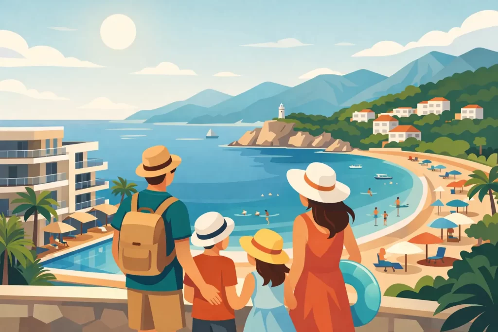 Family Stay Near Susanjska Beach, Montenegro