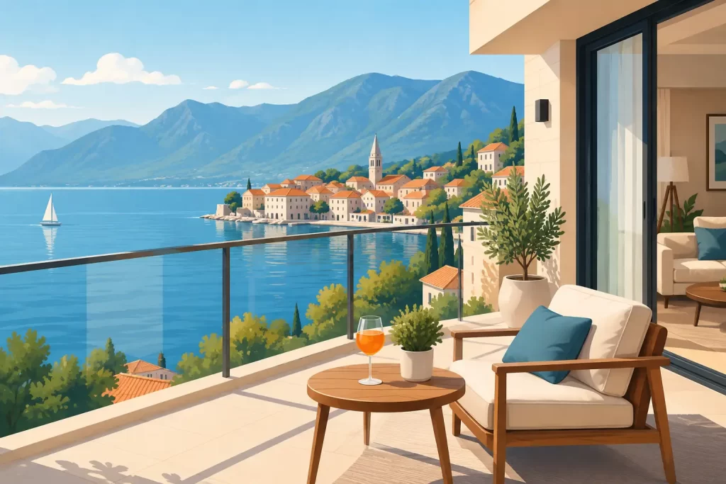 Montenegro Apartments for a Relaxed Bar Stay